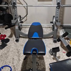 Nautilis Bench Press/Squat Rack