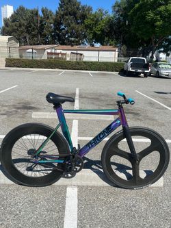 a thone oil slick track lord fixie bike