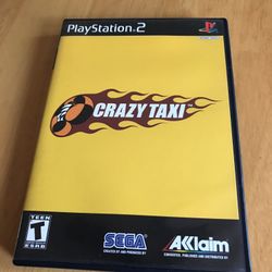Sony PS2 Crazy Taxi Mint Condition
