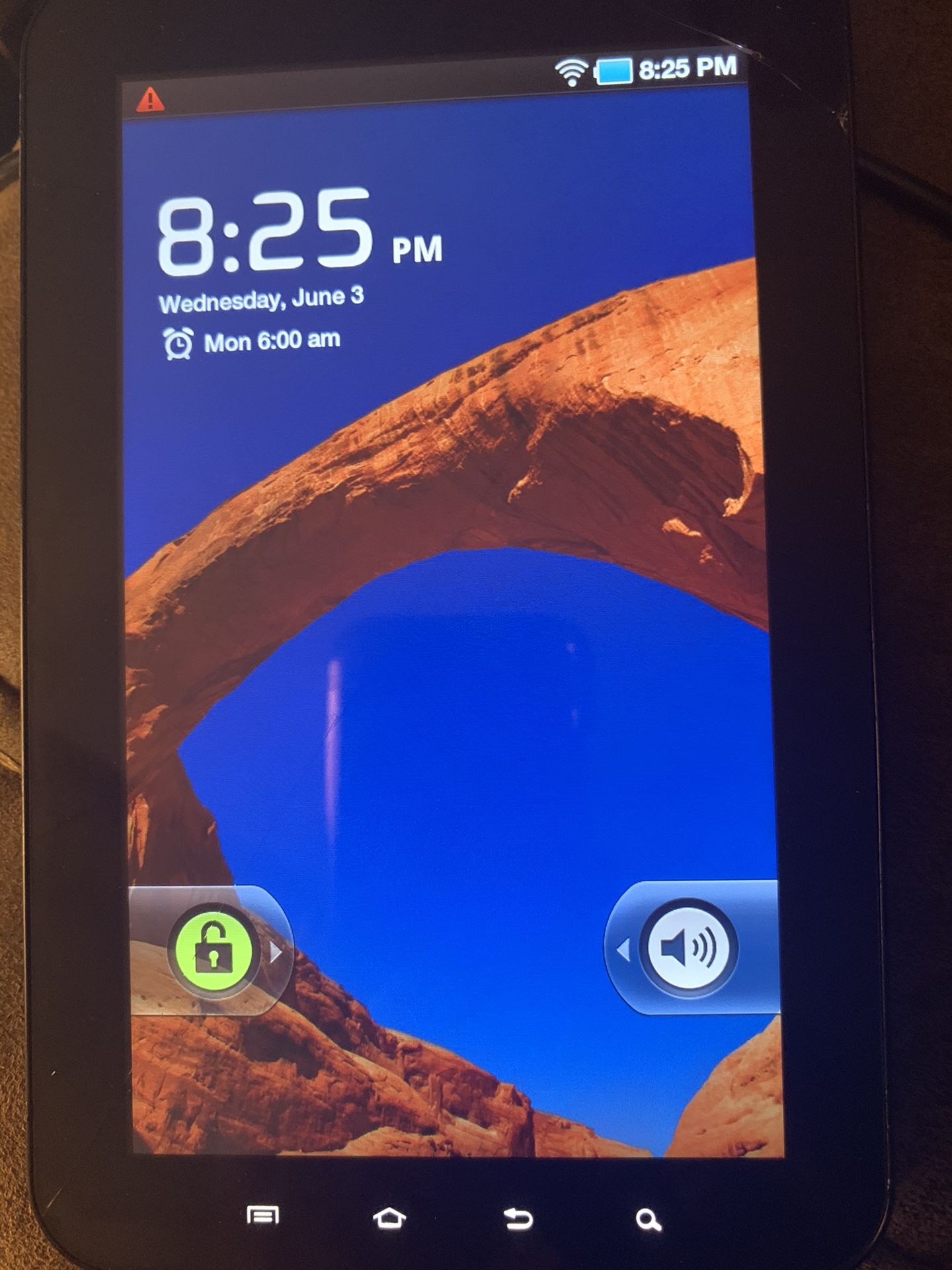 Samsung P1010 Galaxy Tab Wi-Fi Tablet, case, & usb charger