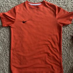 Orange Nike Shirt