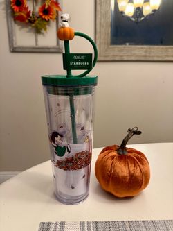 New Starbucks + Peanuts Collection 24 Oz. Cold Cup