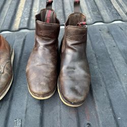 2 Redwing And Ariat Boots