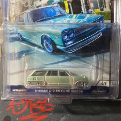 Hot Wheels Cargo Carries Nissan Skyline Wagon