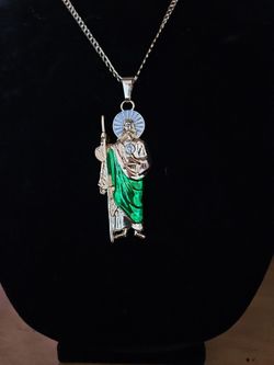 San Judas Tadeo Necklace 