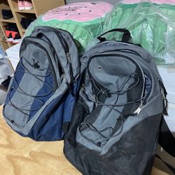 Backpacks.   $45 Both 