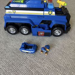 Paw Patrol Chase 5-in-1 Ultimate Cruiser Ages 3+ Toy Car Truck Bike Race