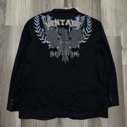 Franky Max Vintage Division Blazer Jacket • Size XL