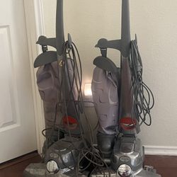 2 Kirby Sentria Vac with 1 carpet shampoo set