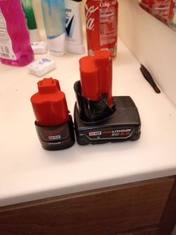 2 batteries m12