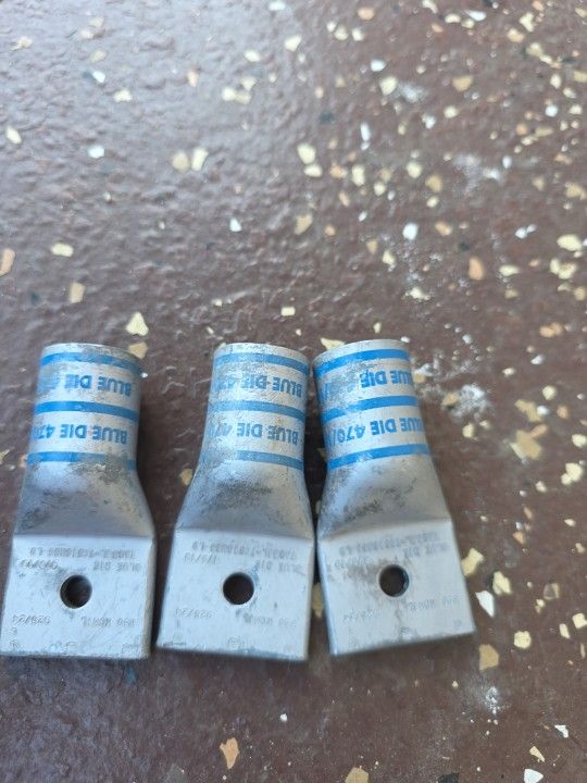 Burndy Single Hole Led Lugs