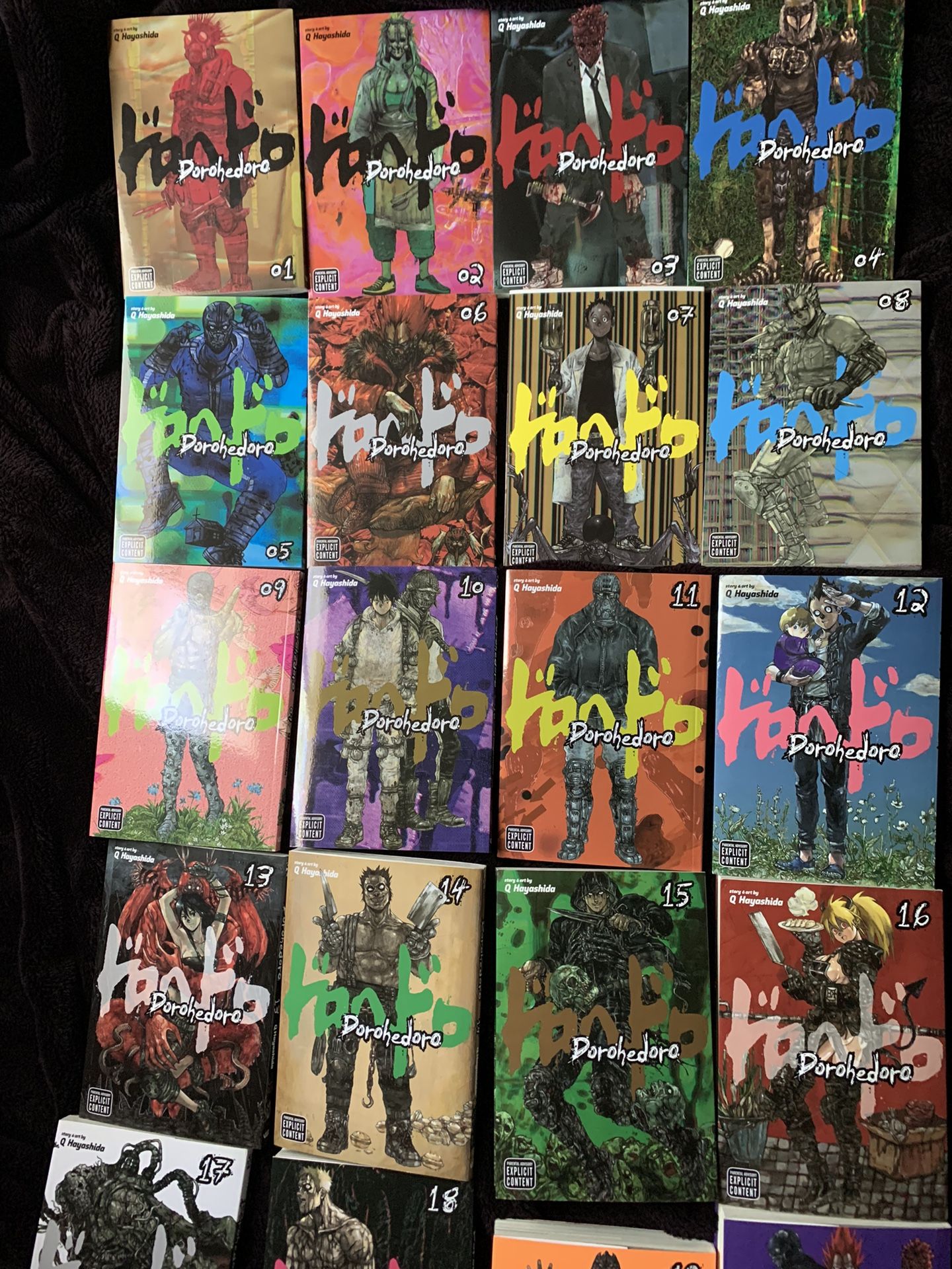 Dorohedoro Manga Vol. 1-21 English Version