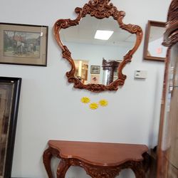 Majestic Table And Mirror 