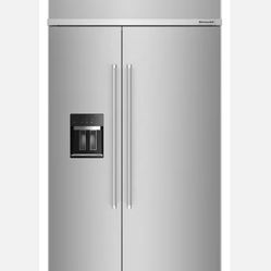 KitchenAid 48” Built-In Side-by-Side Refrigerator $5999 for First Buyer