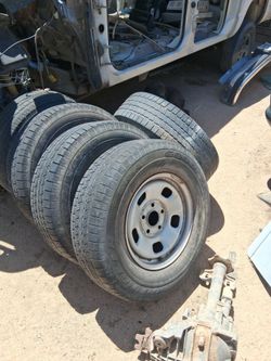 4 dodge ram truck rims and tires