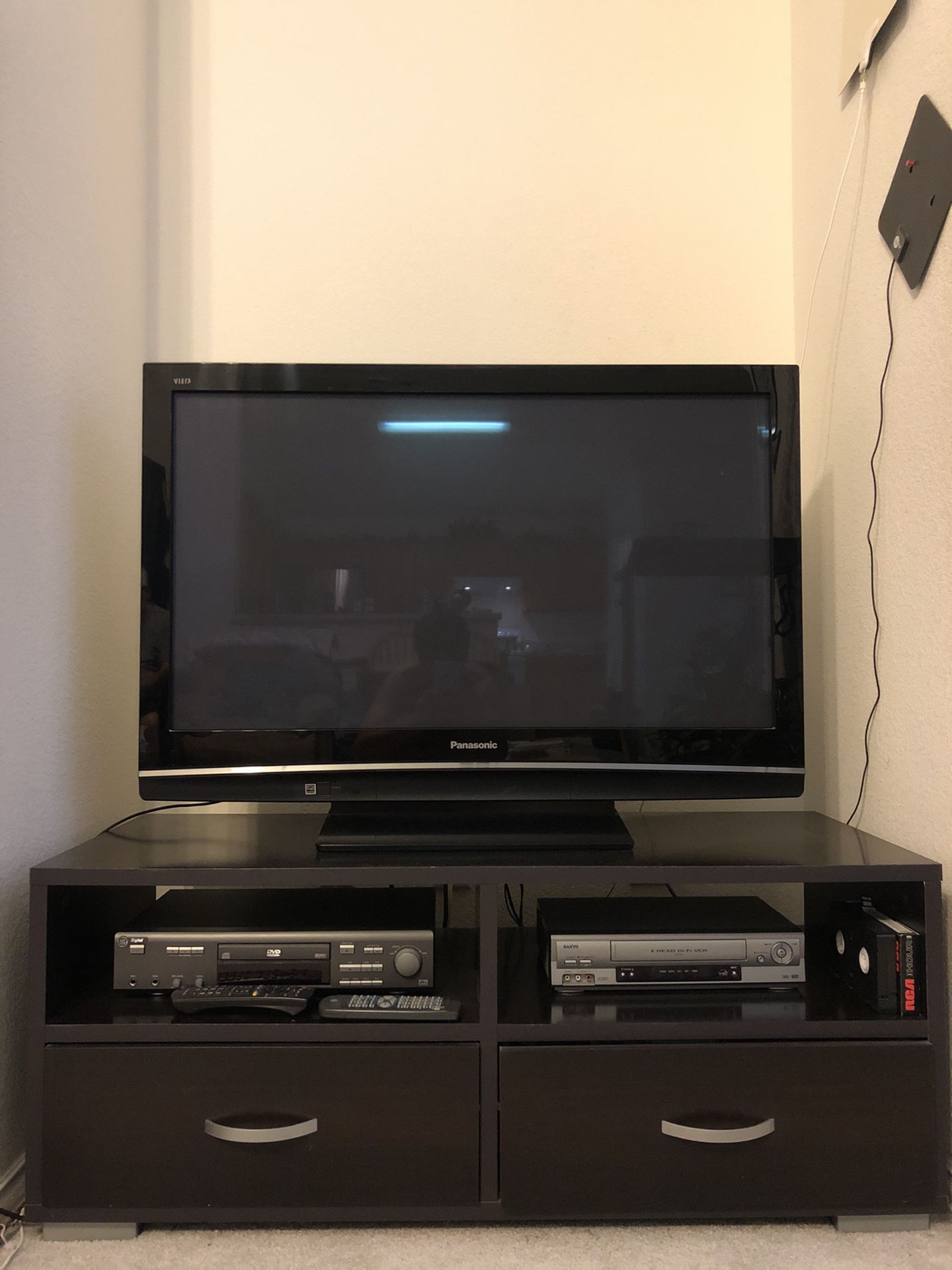 47” Panasonic HD Television and TV stand