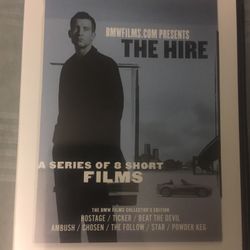 BMW THE HIRE DVD Clive Owen E38 740i E39 M5 Z4 X5