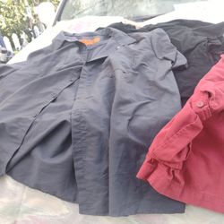 Larger Men's shirts one short $10 all cash only local pickup firm price fcfs