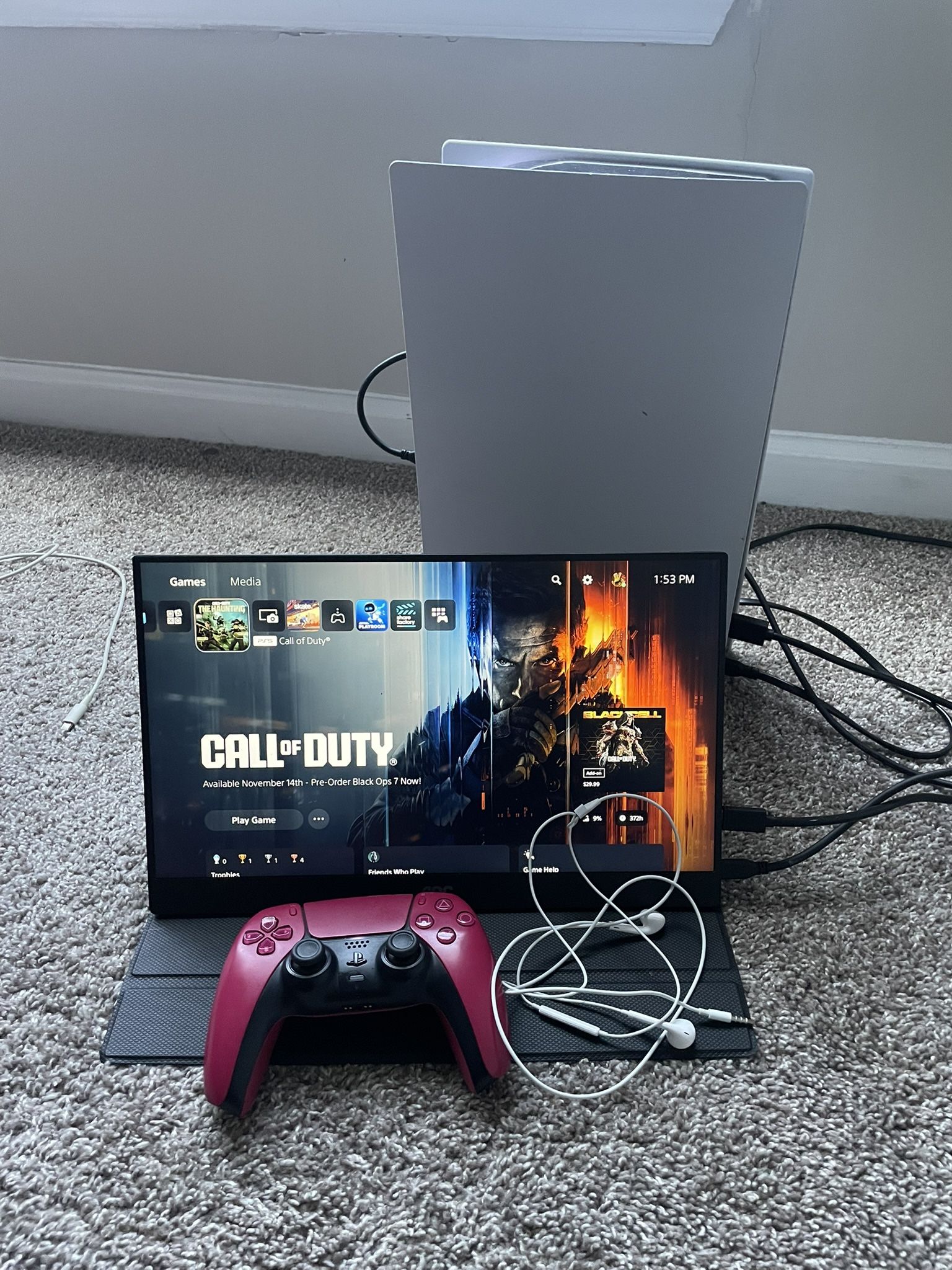Ps5 W/ Monitor 