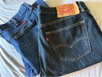 Rustler & 501 pants 34x34