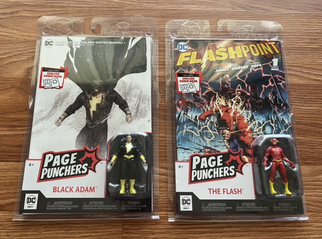 Page Punchers DC Universe Comic Book And Action Figure