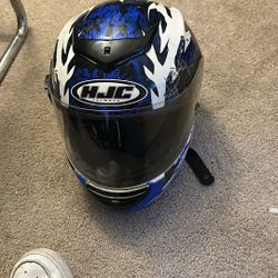 Medium Helment With Sheld  25.00 Bucks Brand New