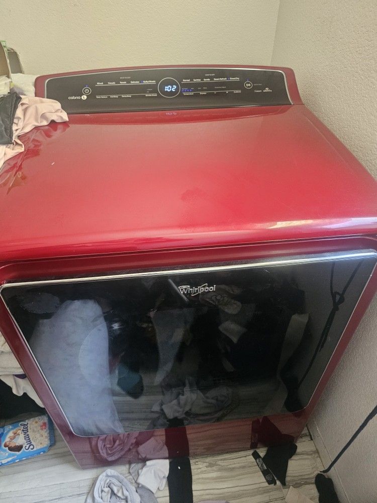 Whirlpool Cabrio Washer & Dryer Set. **Please Read**