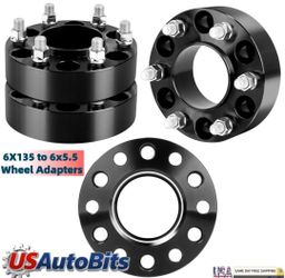 1.5" 6x 135 - 6x5.5 wheel spacers
