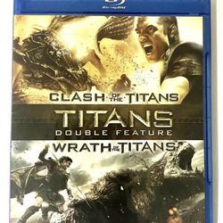 Clash of the Titans / Wrath of the Titans Double Feature Blu-ray Pre-Owned Good