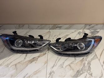 Hyundai Elantra 2017 - 2018 Headlights