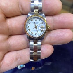 Rolex 69173 Full Set Buy Sale Trade Gold Silver Diamonds Swiss Patek