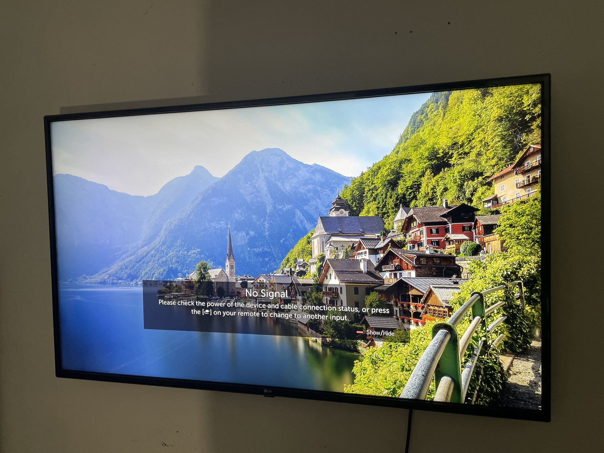 55 Inch LG tv