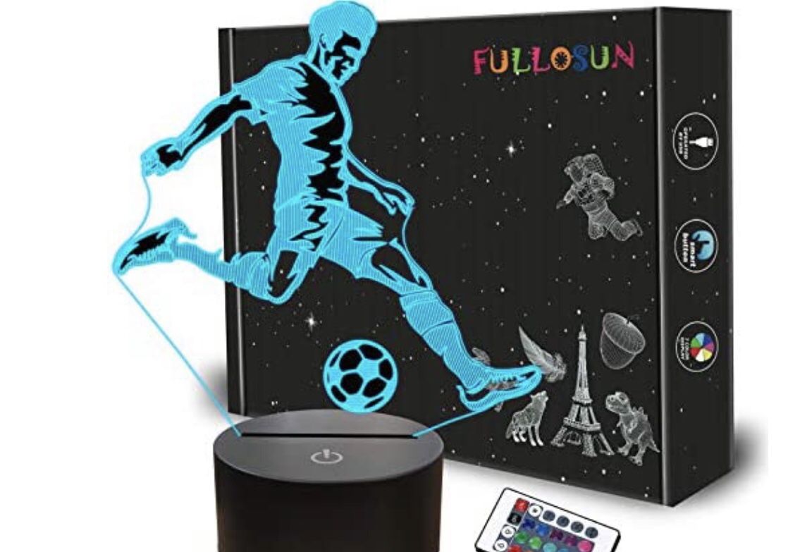 Night Light. Soccer Night light.