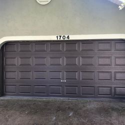 16/7 garage door installed