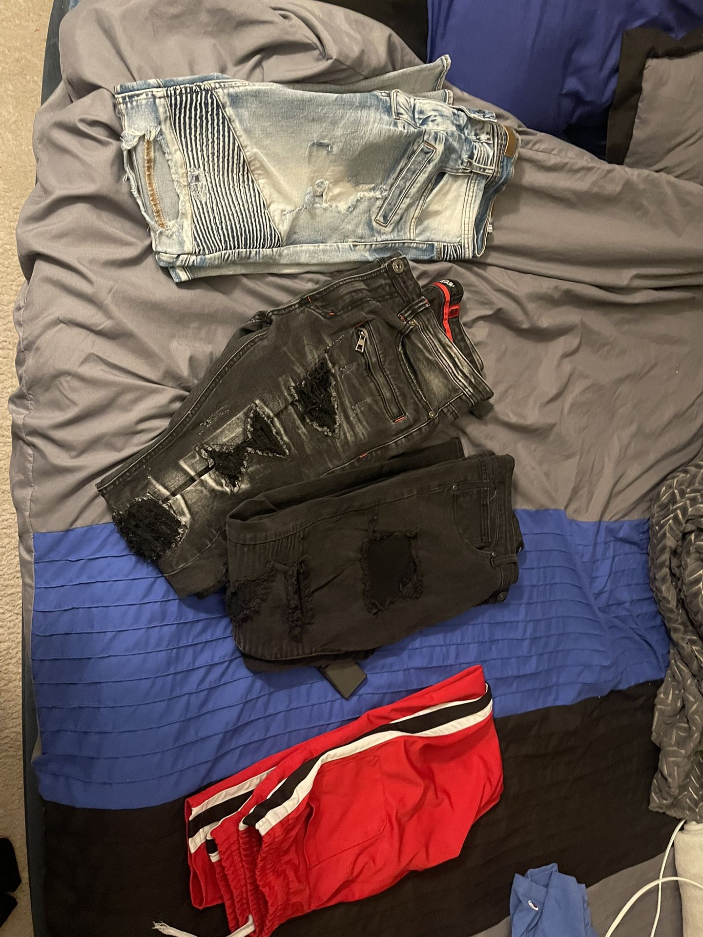 All Jeans size 34 Sweatpants size M