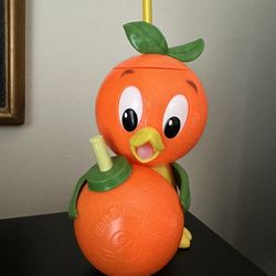 Orange Bird Sipper