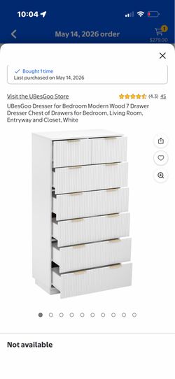7 drawers dresser