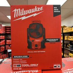 Milwaukee M18 Brushless Packout Fan 