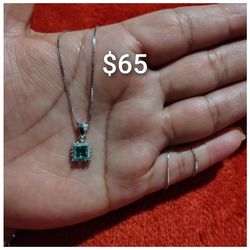 925 Sterling Silver Necklace/Collar De Plata 925