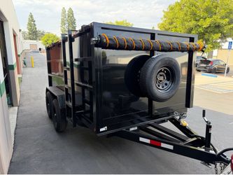 New smooth wall dump trailer 12 ft ! 🚛