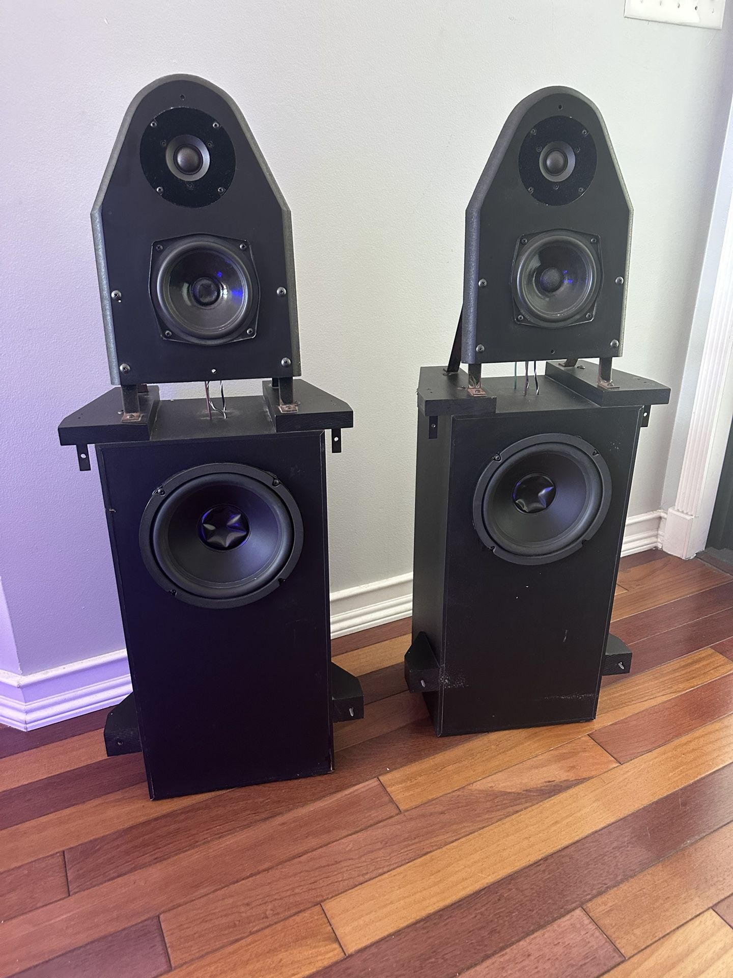 Vintage Dahlquist DQ12 Stereo Speakers