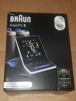 Braun ExactFit 3 Upper Arm Blood Pressure Monitor