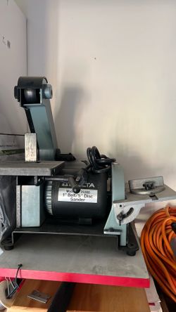 Belt and disc sander