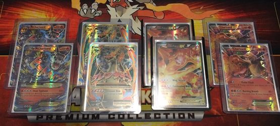 Charizard collection Pokemon cards