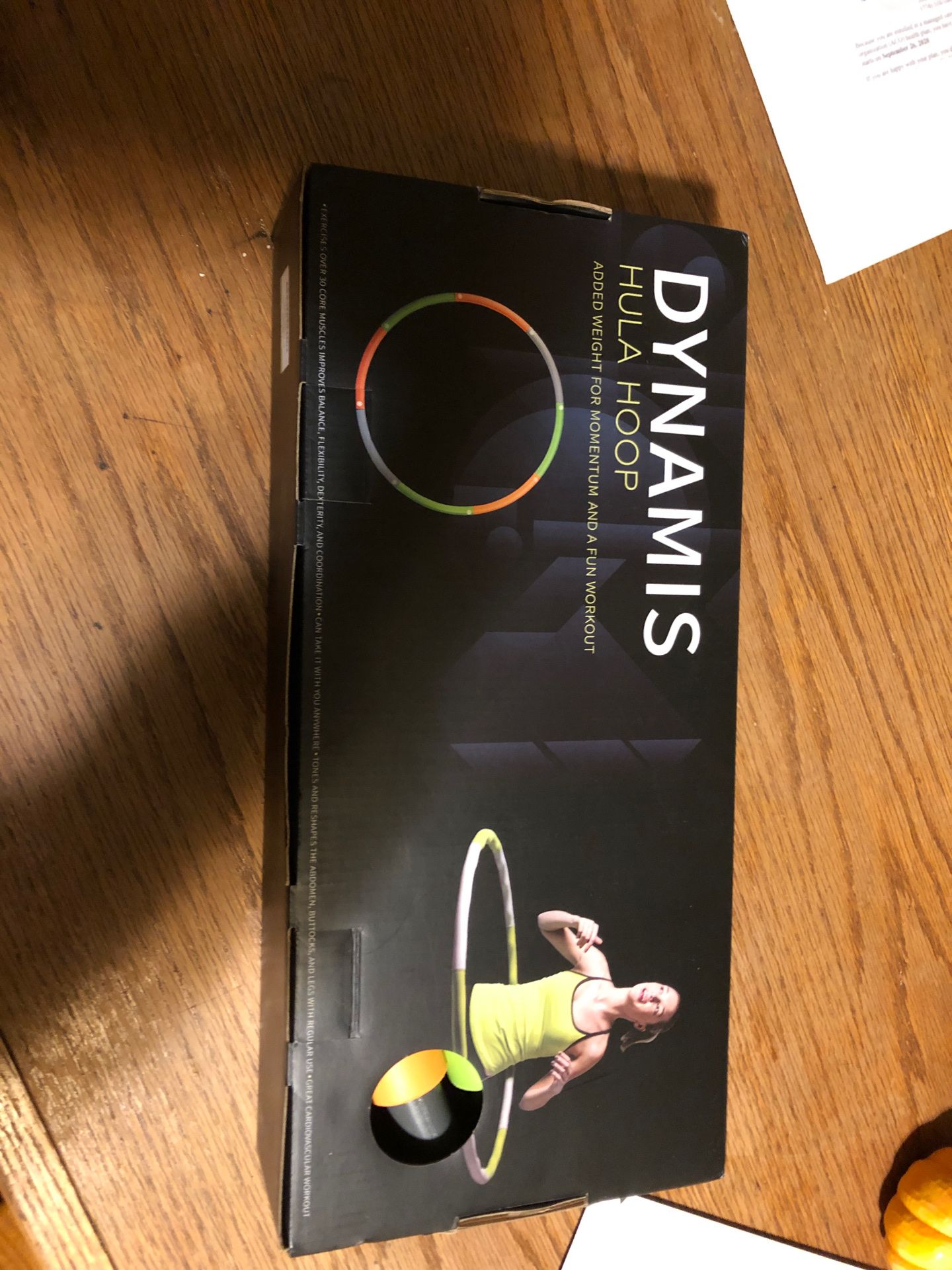 Weighted hula hoop