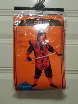 Used Ninja Lord Costume (small 4-6x)