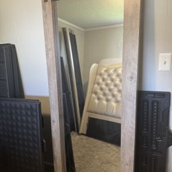 Wood Mirror