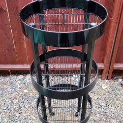 Display  Rack ROUND With Wheels