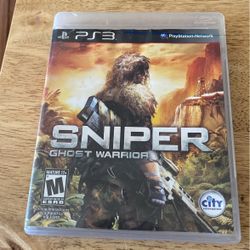 Sniper Ghost Warrior       Ps3 