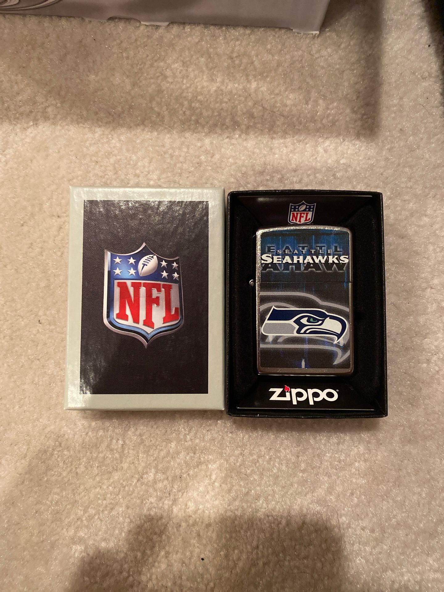 Genuine Zippo Lighter NFL SEAHAWKS